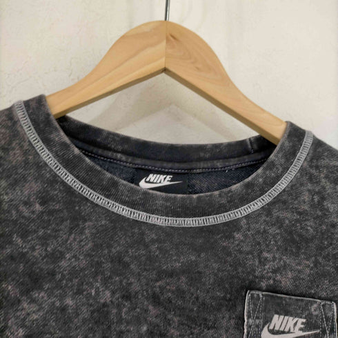 ナイキ NIKE 製品染め ストーンウォッシュ クルーネックスウェット レディース import:S