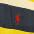 ポロバイラルフローレン Polo by RALPH LAUREN ポニー刺繍 CUSTOM FIT ボーダー 鹿の子 ポロシャツ メンズ import:L