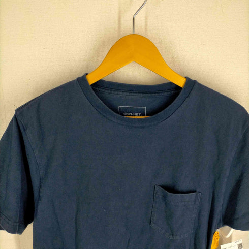 ソフネット SOPHNET. サイドジップデザインクルーネックTシャツ メンズ JPN:S