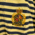 ポロバイラルフローレン Polo by RALPH LAUREN エンブレム刺繍 ボーダー 鹿の子ポロシャツ メンズ import:L