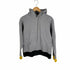 ソフネット SOPHNET. 18AW COLOR RIBBED HEM ZIP PULL OVER HOODY メンズ JPN:S