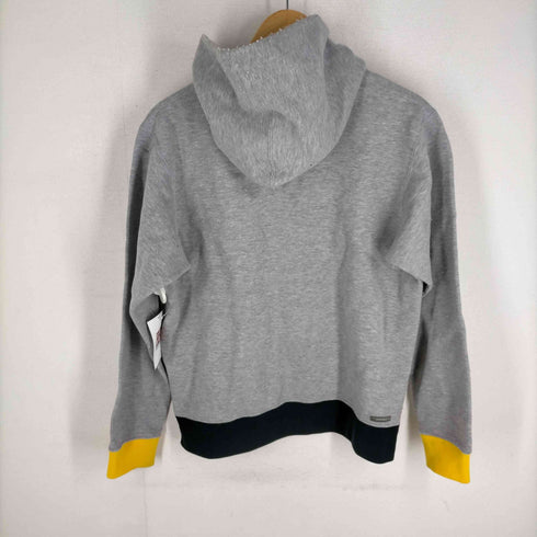 ソフネット SOPHNET. 18AW COLOR RIBBED HEM ZIP PULL OVER HOODY メンズ JPN:S
