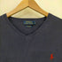 ポロラルフローレン POLO RALPH LAUREN ポニー刺繍 コットン Vネックニット メンズ import:S