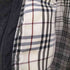 バーバリーブラックレーベル BURBERRY BLACK LABEL 裏地ノバチェック ノヴァチェックフード付きホワイトグースダウンジャケット メンズ import:M