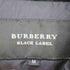 バーバリーブラックレーベル BURBERRY BLACK LABEL 裏地ノバチェック ノヴァチェックフード付きホワイトグースダウンジャケット メンズ import:M