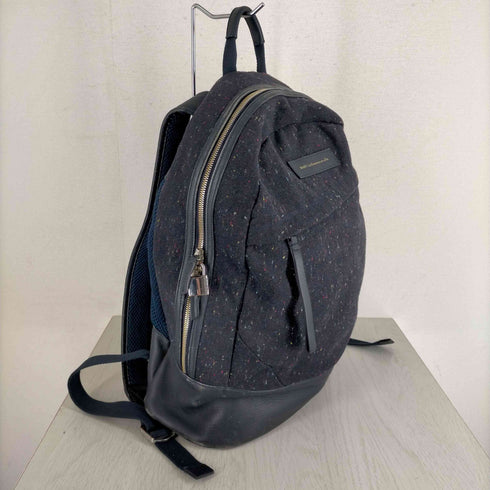 ウォント レス エッセンシャル デ ラヴィ WANT Les Essentiels de la Vie ウォントレスエッセンレザー切替ネップ加工バックパック メンズ
