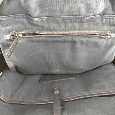 ウォント レス エッセンシャル デ ラヴィ WANT Les Essentiels de la Vie ウォントレスエッセンレザー切替ネップ加工バックパック メンズ