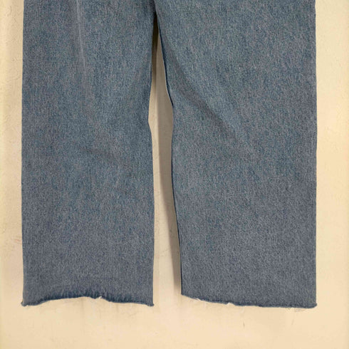 メゾンスペシャル MAISON SPECIAL 24SS Side Long Zip Denim - BLU レディース JPN:38