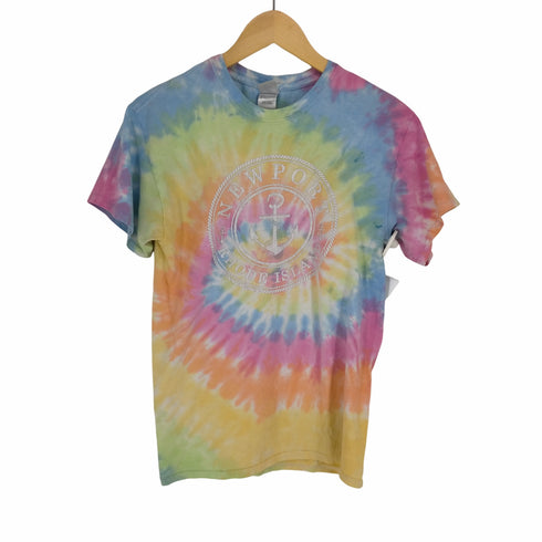 カラートーン colortone フロントプリントタイダイ染Tシャツ メンズ JPN:M