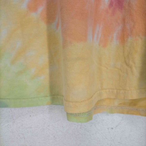 カラートーン colortone フロントプリントタイダイ染Tシャツ メンズ JPN:M