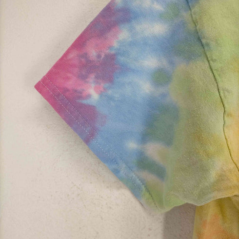 カラートーン colortone フロントプリントタイダイ染Tシャツ メンズ JPN:M