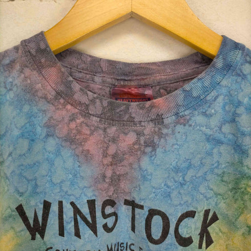 ヘインズ Hanes 両面プリントタイダイ染Tシャツ メンズ JPN:M