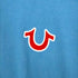 トゥルーレリジョン TRUE RELIGION バックフロッキープリントクルーネックTシャツ メンズ JPN:XL