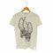 ステラマッカートニー STELLA McCARTNEY アシンメトリックフェルトロゴTシャツ レディース JPN:38