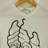 ステラマッカートニー STELLA McCARTNEY アシンメトリックフェルトロゴTシャツ レディース JPN:38
