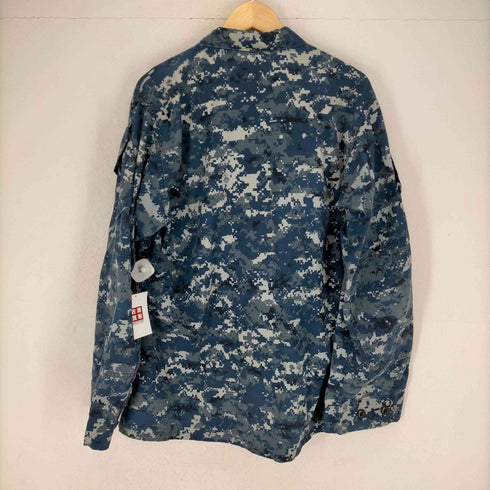 ユーエスネイビー US NAVY United States Navy Camoflauge Jacket メンズ LARGE-LONG