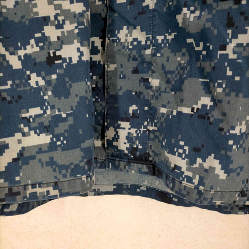 ユーエスネイビー US NAVY United States Navy Camoflauge Jacket メンズ LARGE-LONG