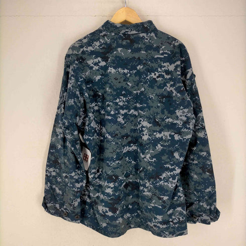 ユーエスネイビー US NAVY United States Navy Camoflauge Jacket メンズ LARGE-LONG