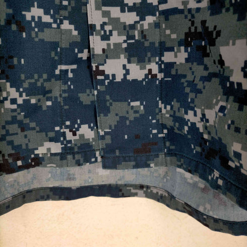 ユーエスネイビー US NAVY United States Navy Camoflauge Jacket メンズ LARGE-LONG