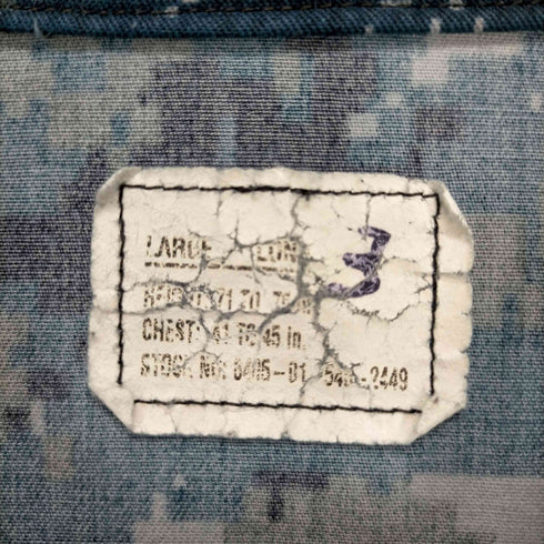 ユーエスネイビー US NAVY United States Navy Camoflauge Jacket メンズ LARGE-LONG