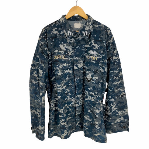 ユーエスネイビー US NAVY United States Navy Camoflauge Jacket メンズ