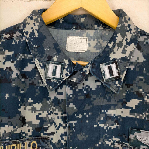 ユーエスネイビー US NAVY United States Navy Camoflauge Jacket メンズ