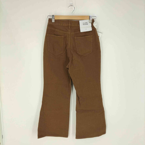 クラネ CLANE ショートベルボトムデニム bottom bell short denim レディース JPN:2