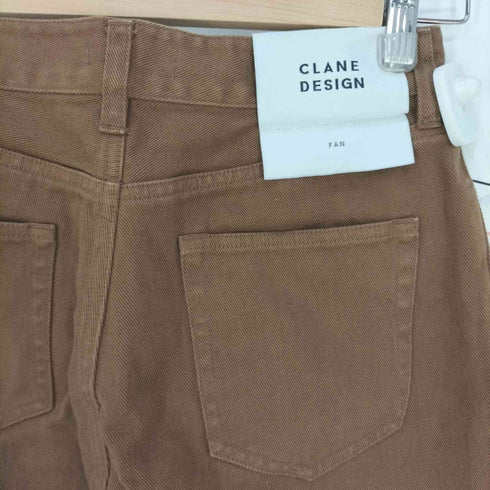 クラネ CLANE ショートベルボトムデニム bottom bell short denim レディース JPN:2