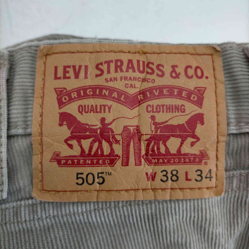 リーバイス Levis 505 コーデュロイパンツ メンズ W38L34
