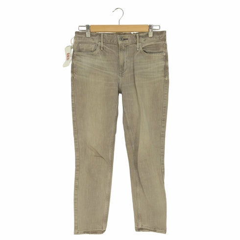 アッパーハイツ upper hights THE STELLA ユーズド加工 ストレッチスリムテーパードデニムパンツ レディース 25
