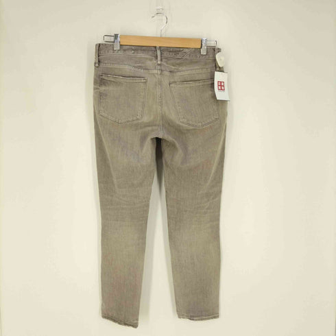 アッパーハイツ upper hights THE STELLA ユーズド加工 ストレッチスリムテーパードデニムパンツ レディース 25