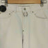 ジョンローレンスサリバン JOHN LAWRENCE SULLIVAN 5POCKET JEANS WITH BODY PIERCING JEWELRY ピアッシングパーツ付き5Pホワイトデニムパンツ メンズ JPN:44