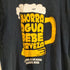 AHORRA AGUA BEBE CERVEZA メンズ