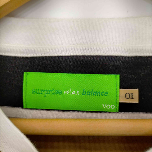 ヴォー VOO surprise relax balance ボーダーカットソー メンズ JPN:1
