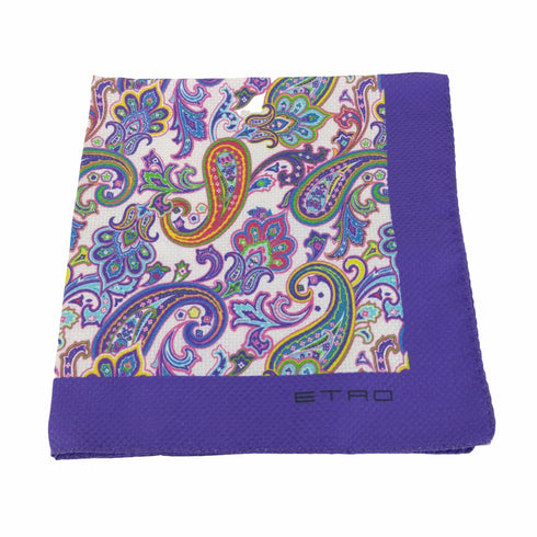 エトロ ETRO ペイズリー柄シルクスカーフ レディース