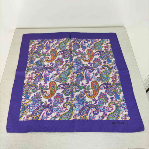 エトロ ETRO ペイズリー柄シルクスカーフ レディース