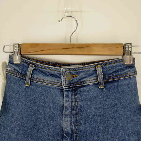 ザラ ZARA THE MARINE STRAIGHT JEANS バギーデニムパンツ レディース 36
