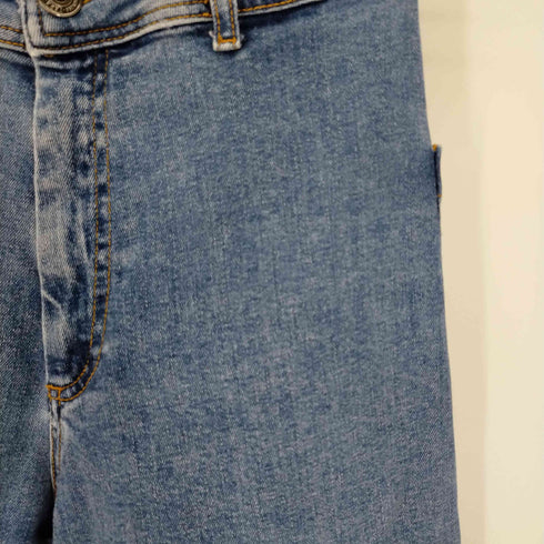 ザラ ZARA THE MARINE STRAIGHT JEANS バギーデニムパンツ レディース 36