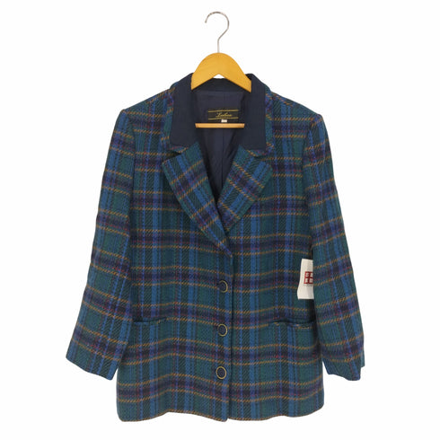 レリアン Leilian シルク混ツイードテーラードジャケット レディース 17