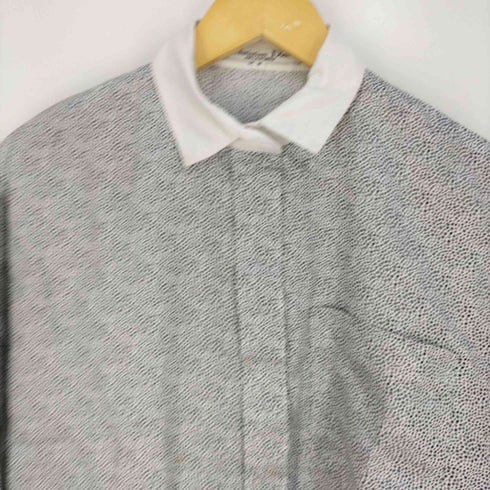 クリスチャンディオール Christian Dior ヒョウ柄比翼シャツ レディース import:M