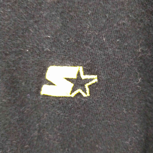 スターター STARTER 袖ロゴ クルーネックカットソー 長袖 スモール刺繍 メンズ import:XL