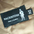 マッキントッシュ Mackintosh スコットランド製 襟コーデュロイスタンドカラーキルティングジャケット レディース DE:32