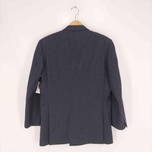 ランバン LANVIN チョークストライプダブルブレストテーラードジャケット メンズ EUR:50