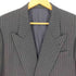 ランバン LANVIN チョークストライプダブルブレストテーラードジャケット メンズ EUR:50