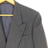 ランバン LANVIN チョークストライプダブルブレストテーラードジャケット メンズ EUR:50