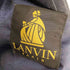 ランバン LANVIN チョークストライプダブルブレストテーラードジャケット メンズ EUR:50