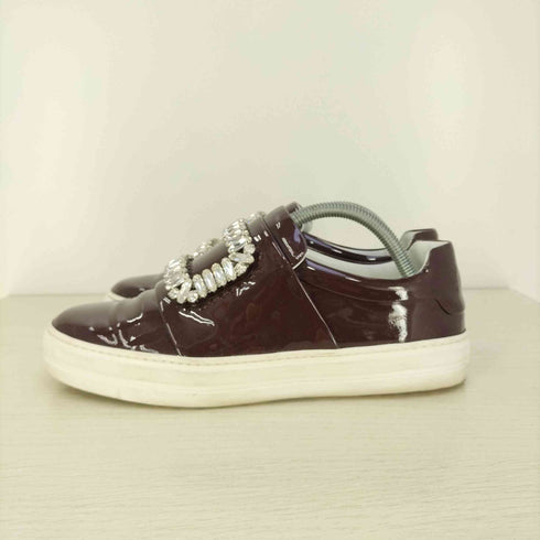 ロシェヴィヴィエ Roger Vivier ビジューバックルエナメルレザーシューズ レディース 36 1/2