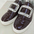 ロシェヴィヴィエ Roger Vivier ビジューバックルエナメルレザーシューズ レディース 36 1/2