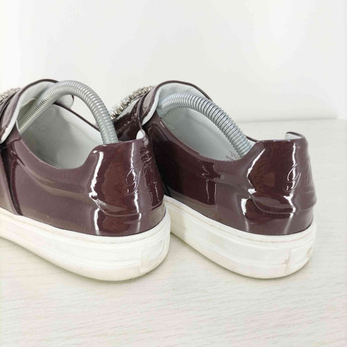 ロシェヴィヴィエ Roger Vivier ビジューバックルエナメルレザーシューズ レディース 36 1/2