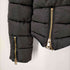 ザラ ZARA フーデッドスリムダウンジャケット レディース import:M